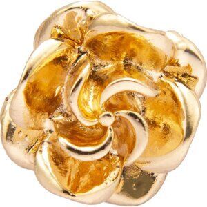 Gold Metal Brooch Pin Women Men Lapel Badge Wedding Gift Party Accessory